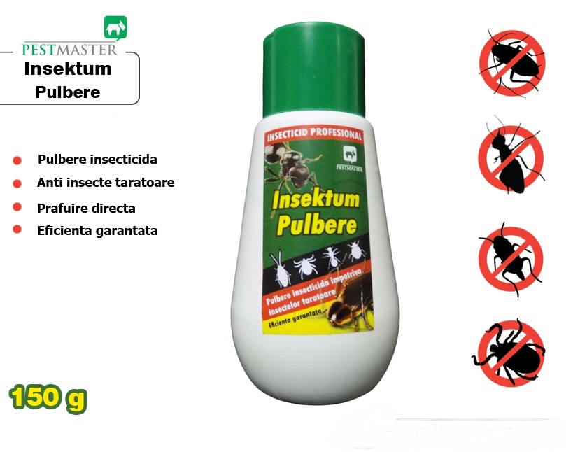 Praf contra insectelor de casa - Insektum Pulbere 